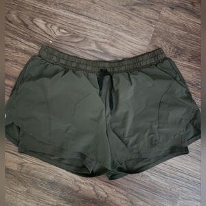 Avia Dark Green Women's Athletic Shorts